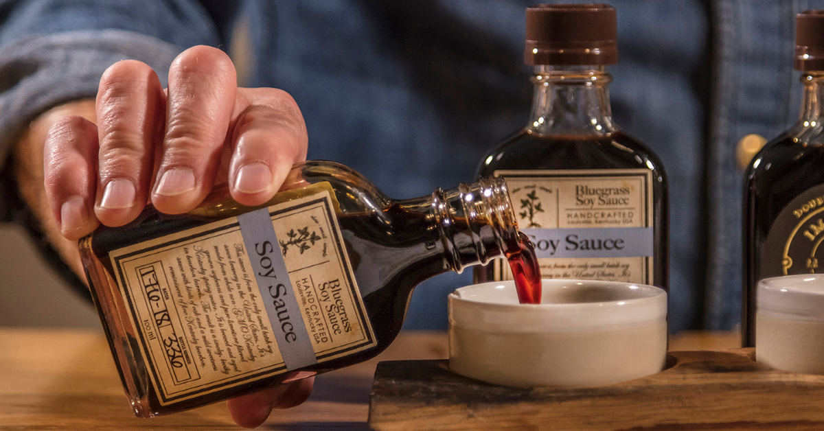 Bourbon Barrel Foods History and Heritage of Bluegrass Soy Sauce Landing Page